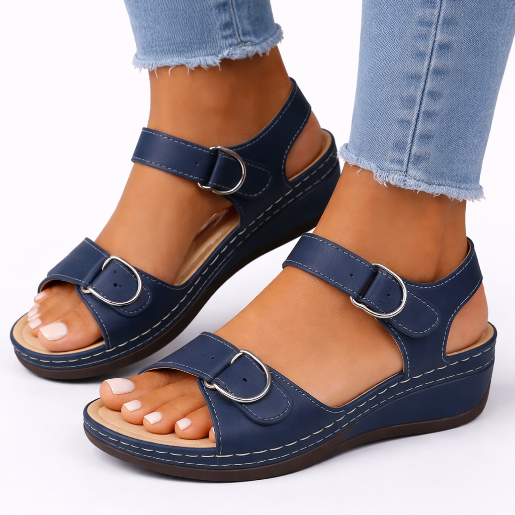Dorvelli | Women's Sandals – Walking Wedge Comfort