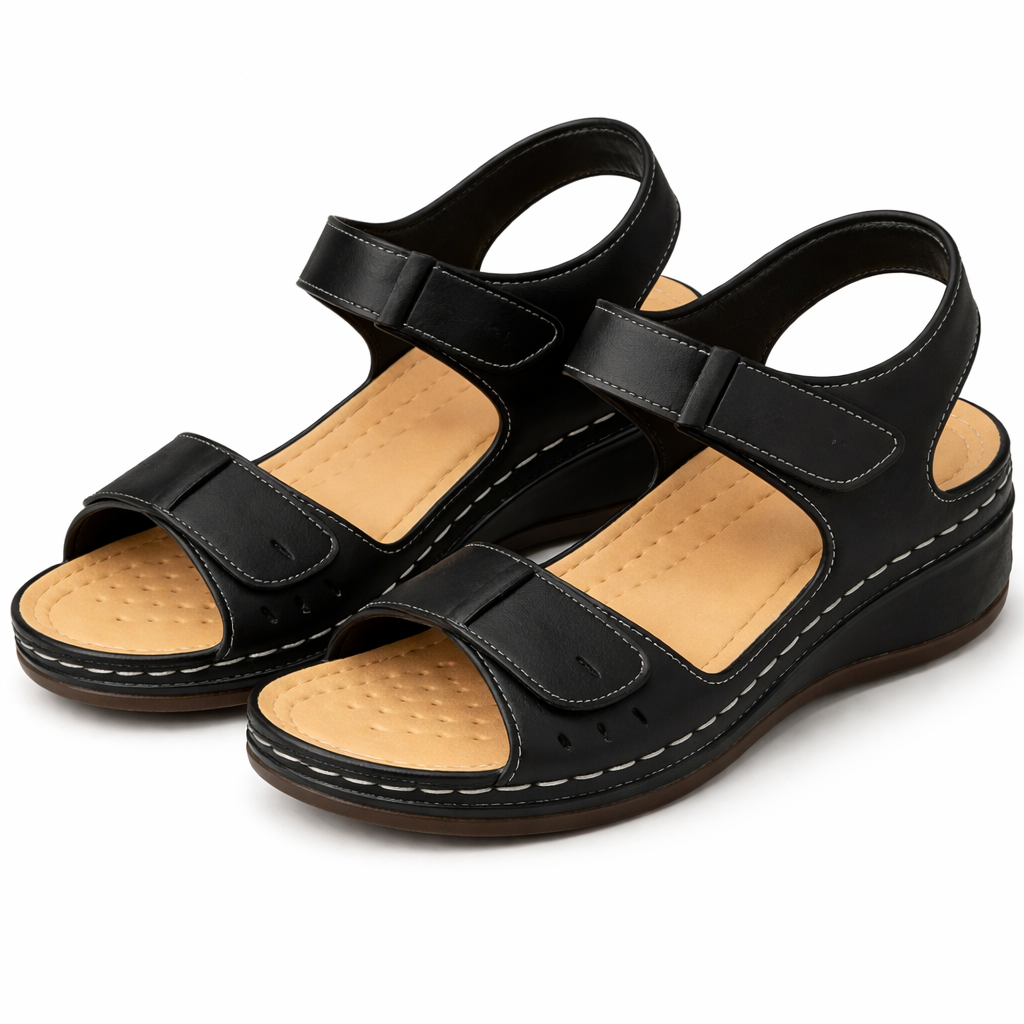 Dorvelli | Women's Sandals – Walking Wedge Comfort