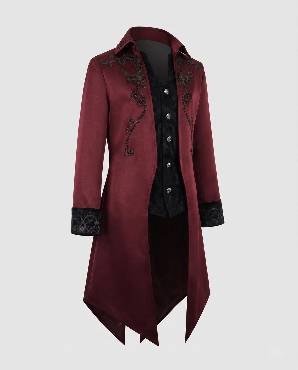 Dorvelli | Women's Tailcoat Jacket – Embroidered Long Back