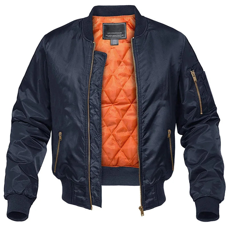 Men's Padded Bomber Jacket