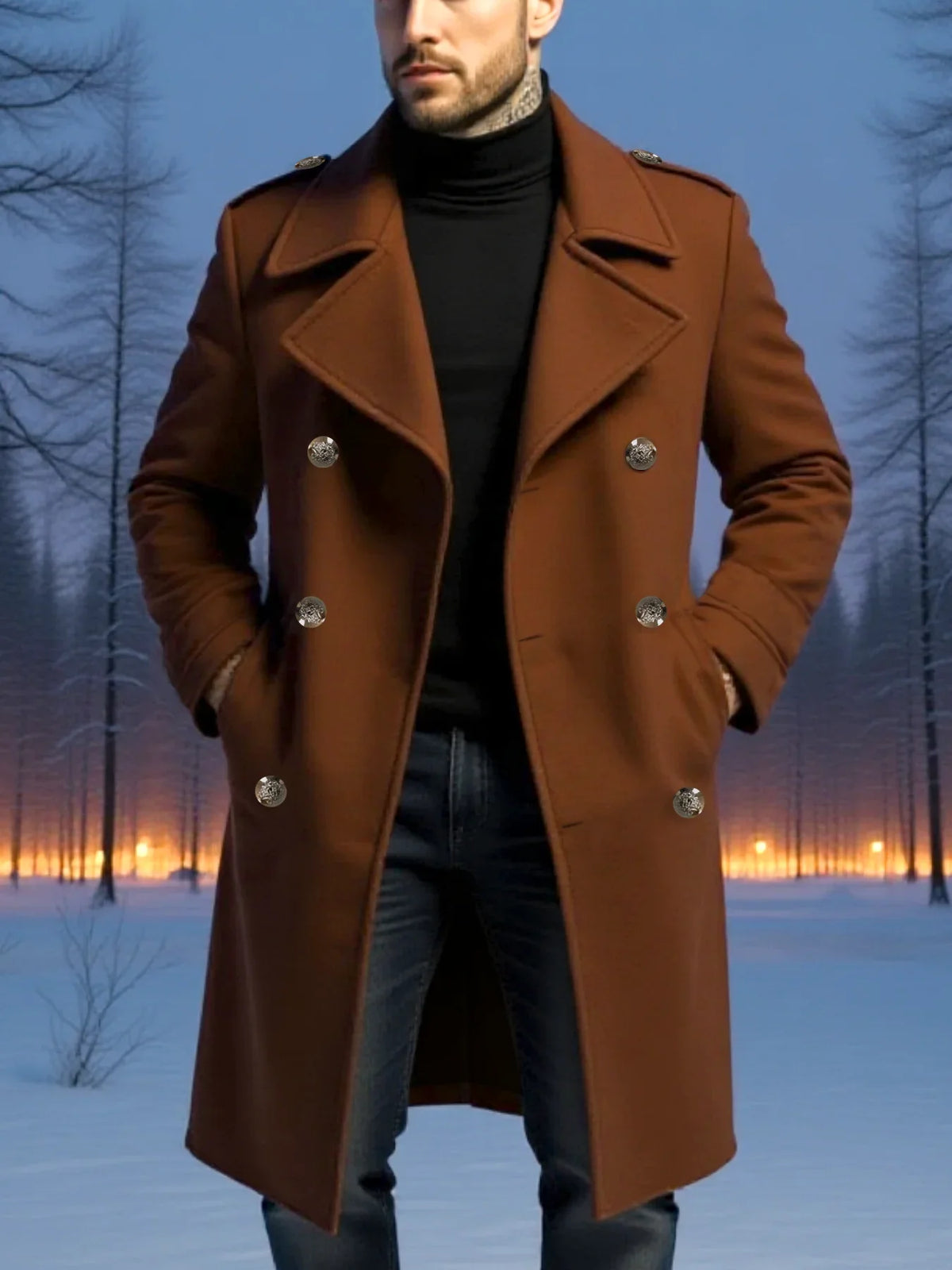 Men's Trench Coat