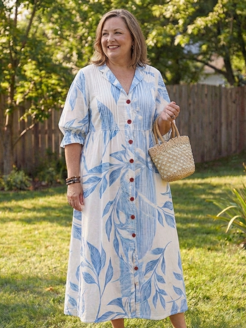 Dorvelli | Women's Maxi Dress – Botanical Flow