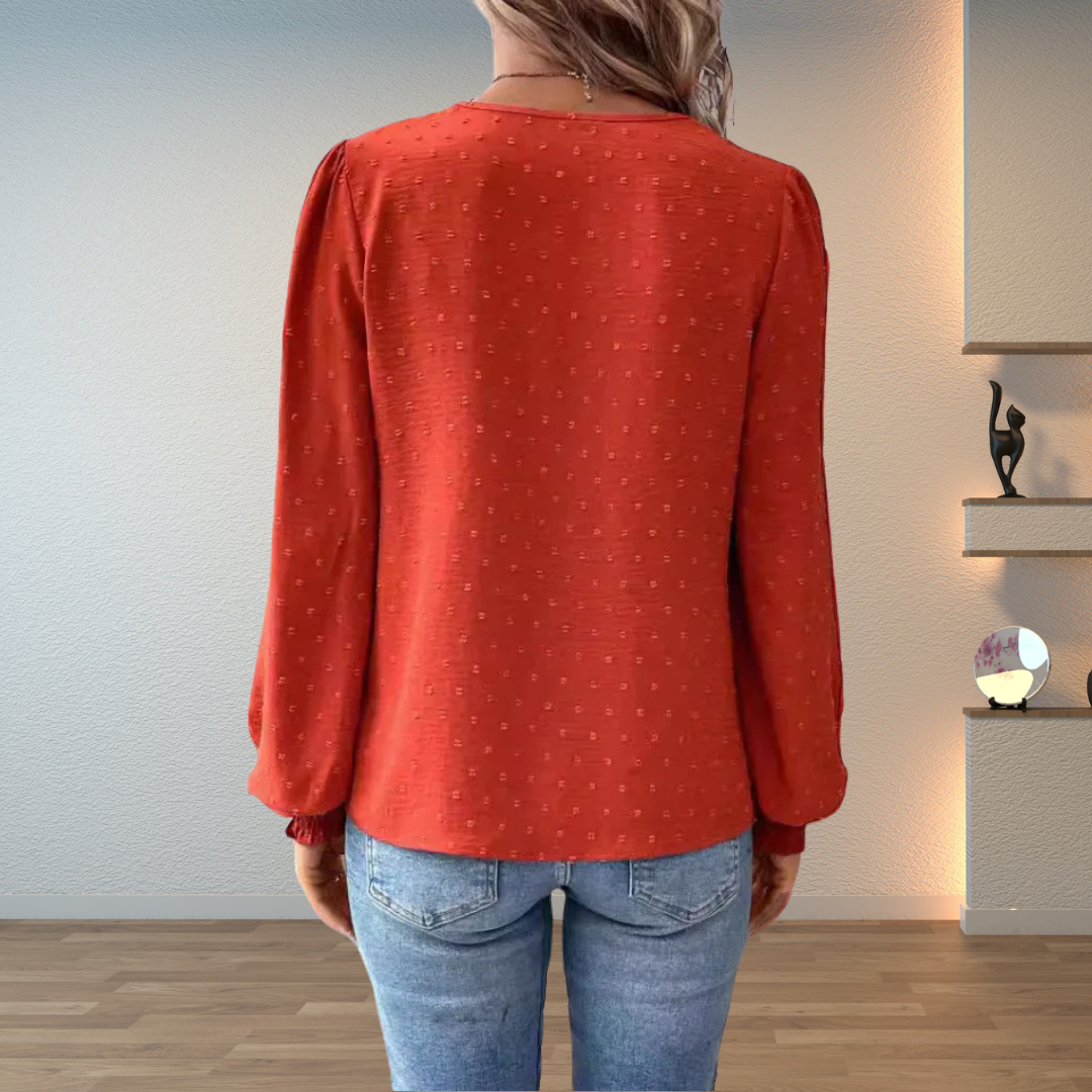 Dorvelli | Women's Blouse – Elegant Lightweight Lace Detail