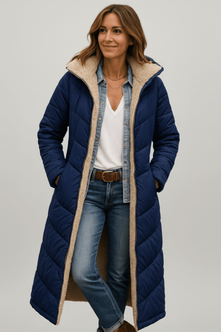 Women's Full Length Puffer Coat