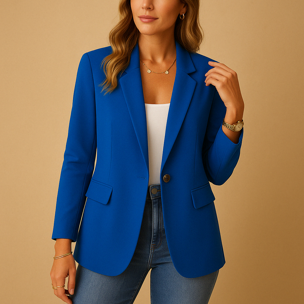 Women's Single Button Blazer