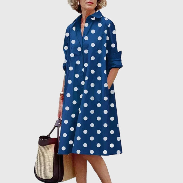 Dorvelli | Women's Midi Dress – Paige Elegant Pockets