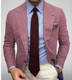 Ashford Two-Button Blazer – Dusty Pink
