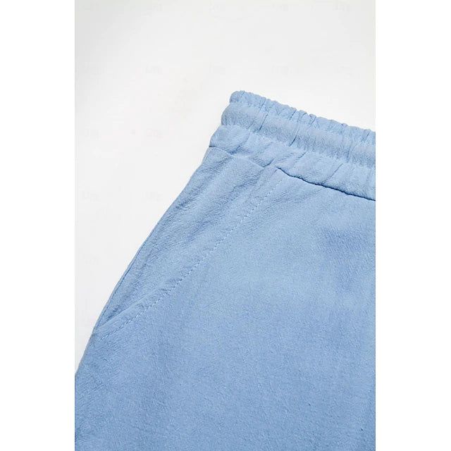 Dorvelli | Men's Shorts – Woven Bermuda Cargo Pockets