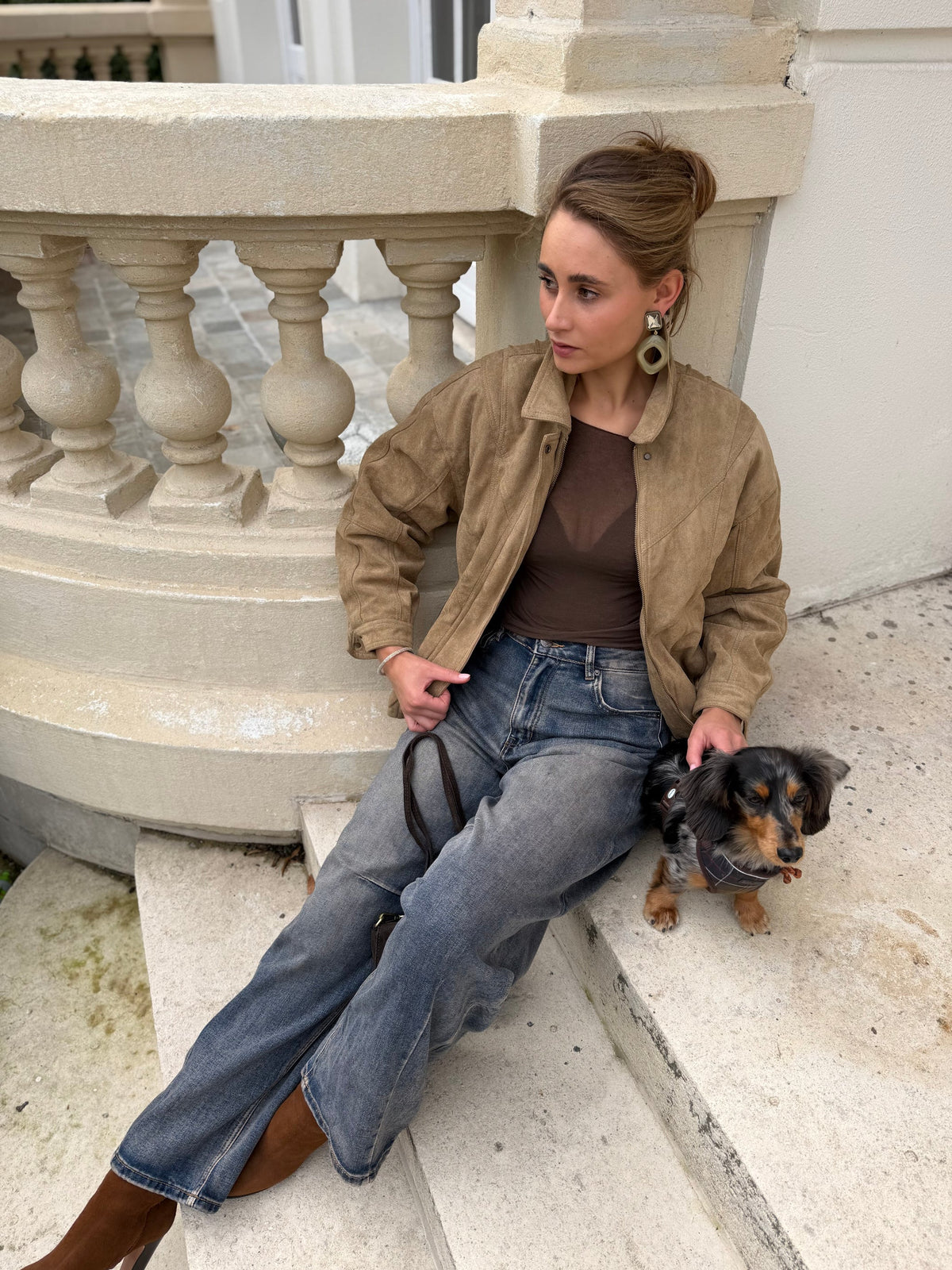 Bellamy Barrel Jeans – Vintage Blue