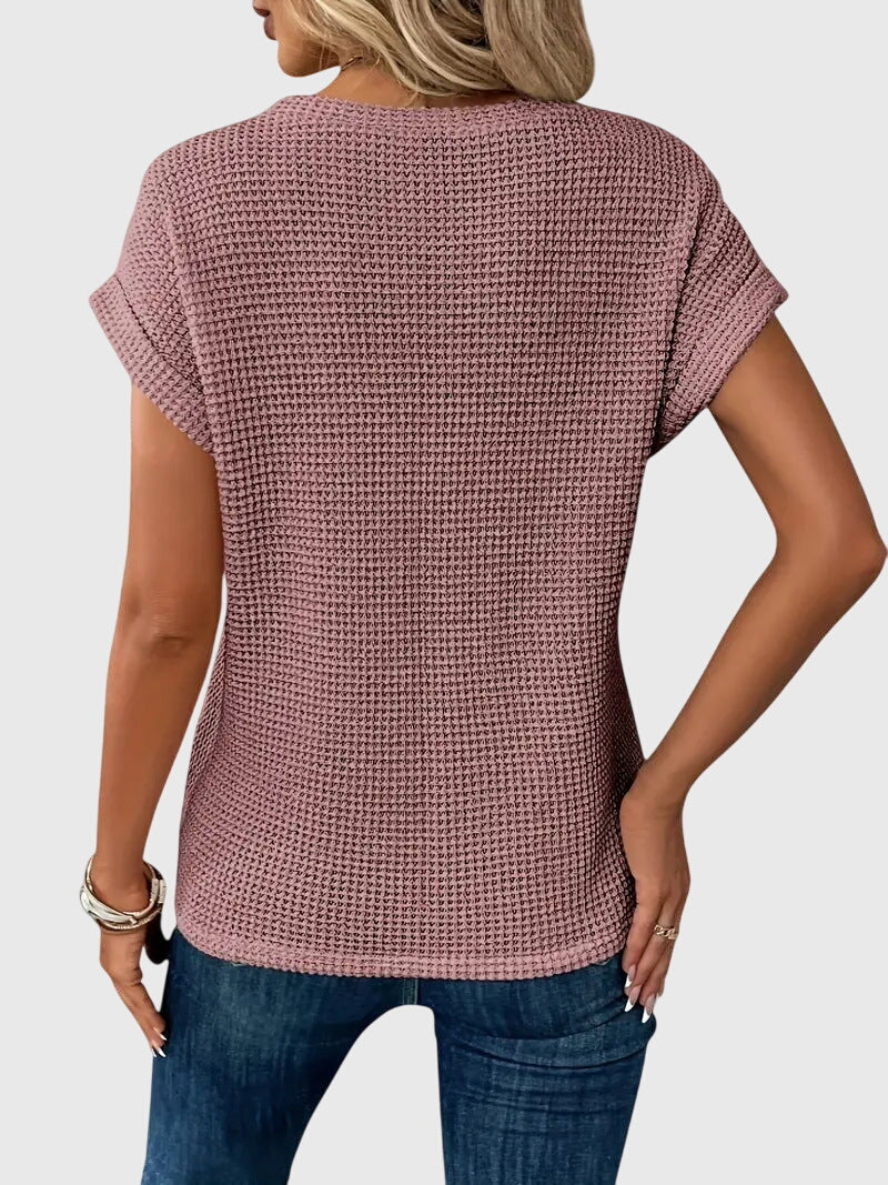 Dorvelli | Women's Blouse – Elegant Crew Neck