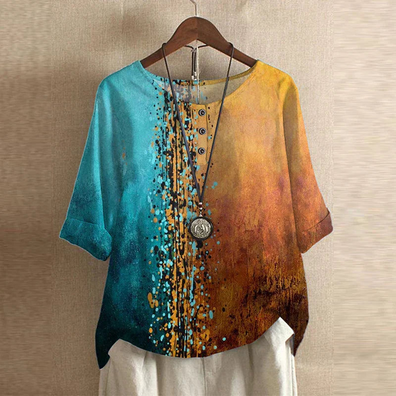 Dorvelli | Women's Blouse – Floral Print
