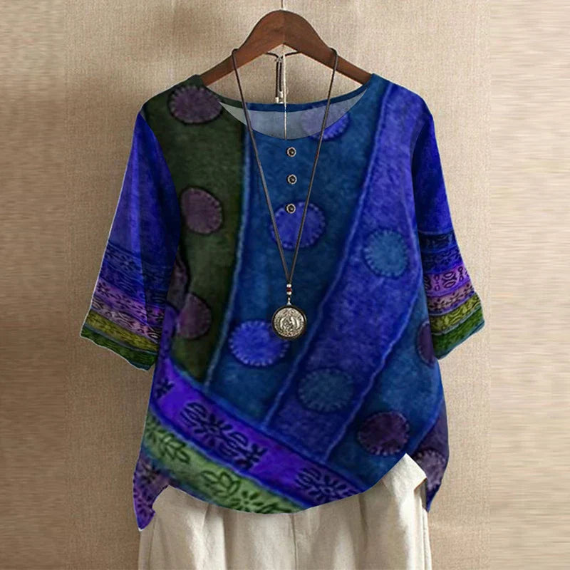 Dorvelli | Women's Blouse – Floral Print