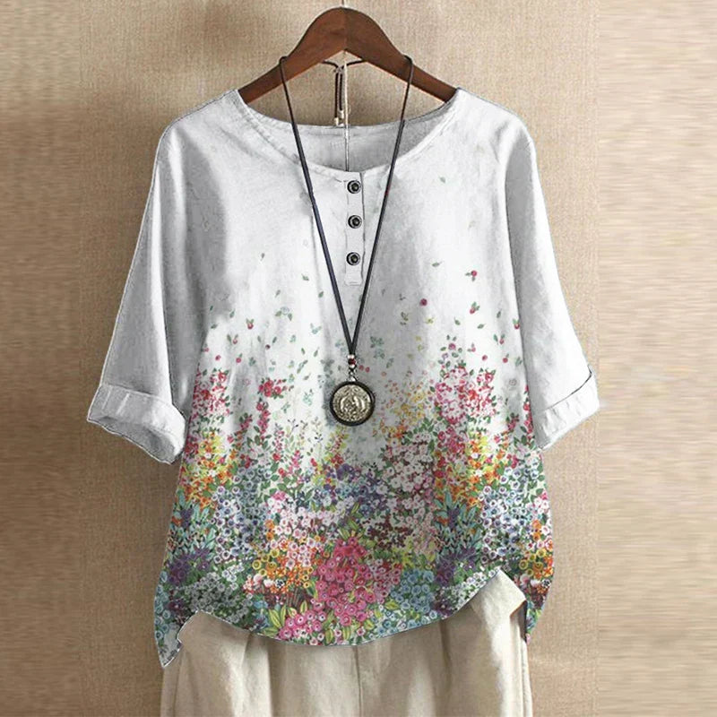 Dorvelli | Women's Blouse – Floral Print