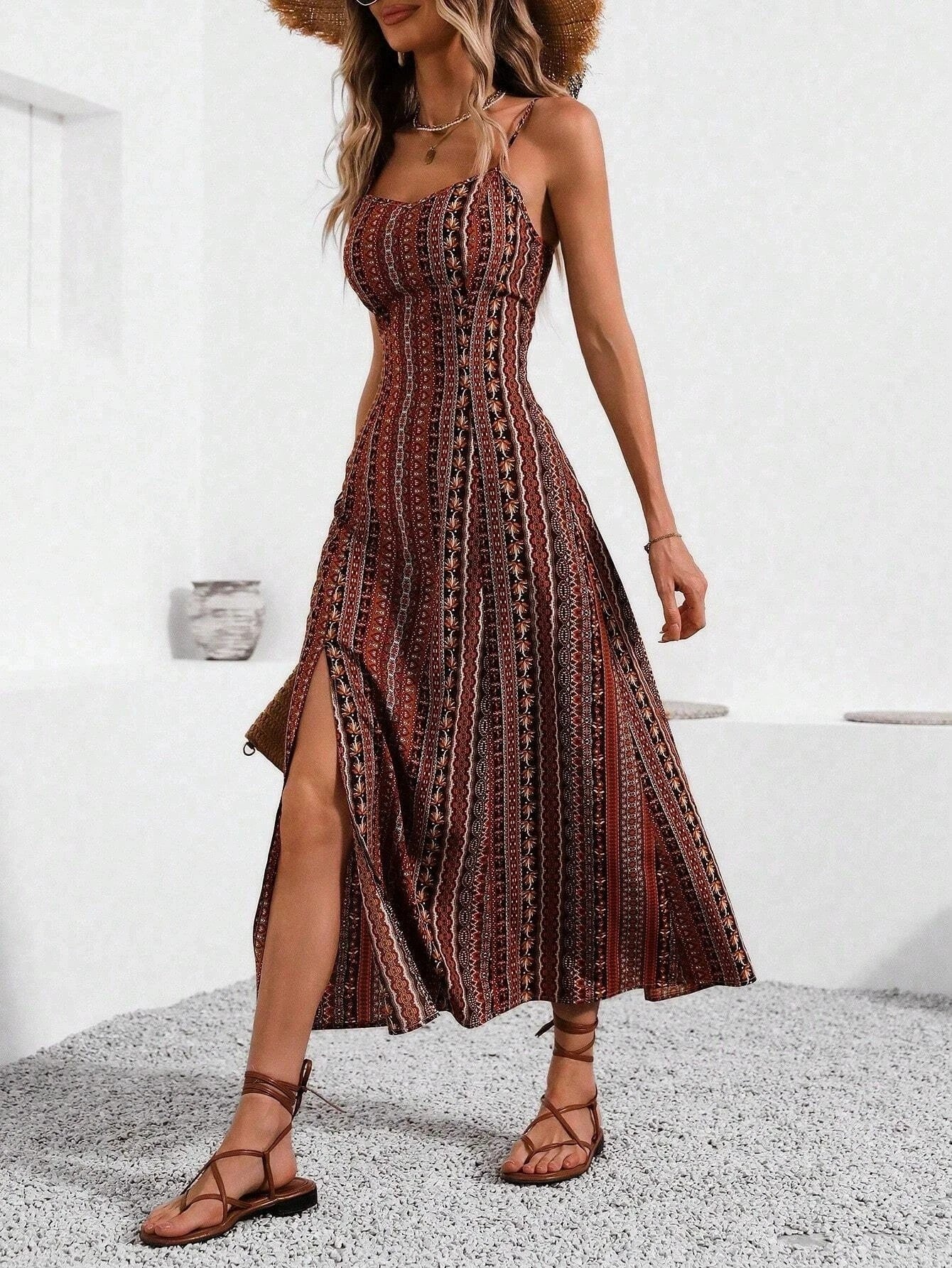 Dorvelli | Women's Maxi Dress – Amalfi Backless