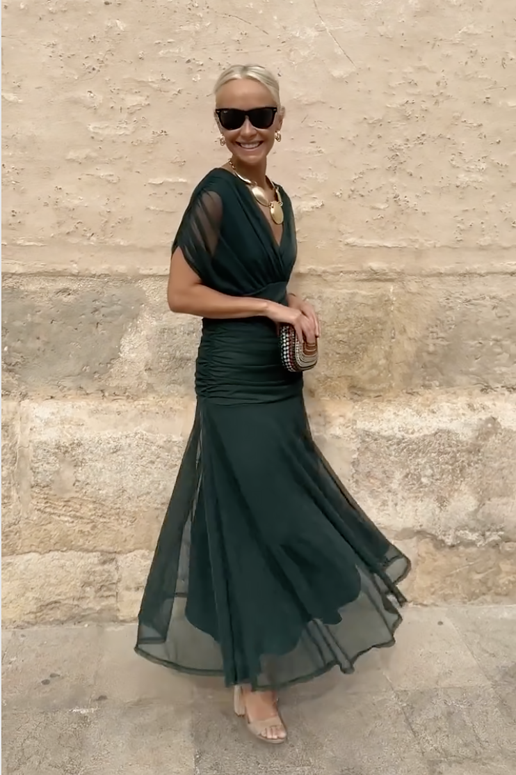 Dorvelli | Women's Maxi Dress – Cocktail Off Shoulder