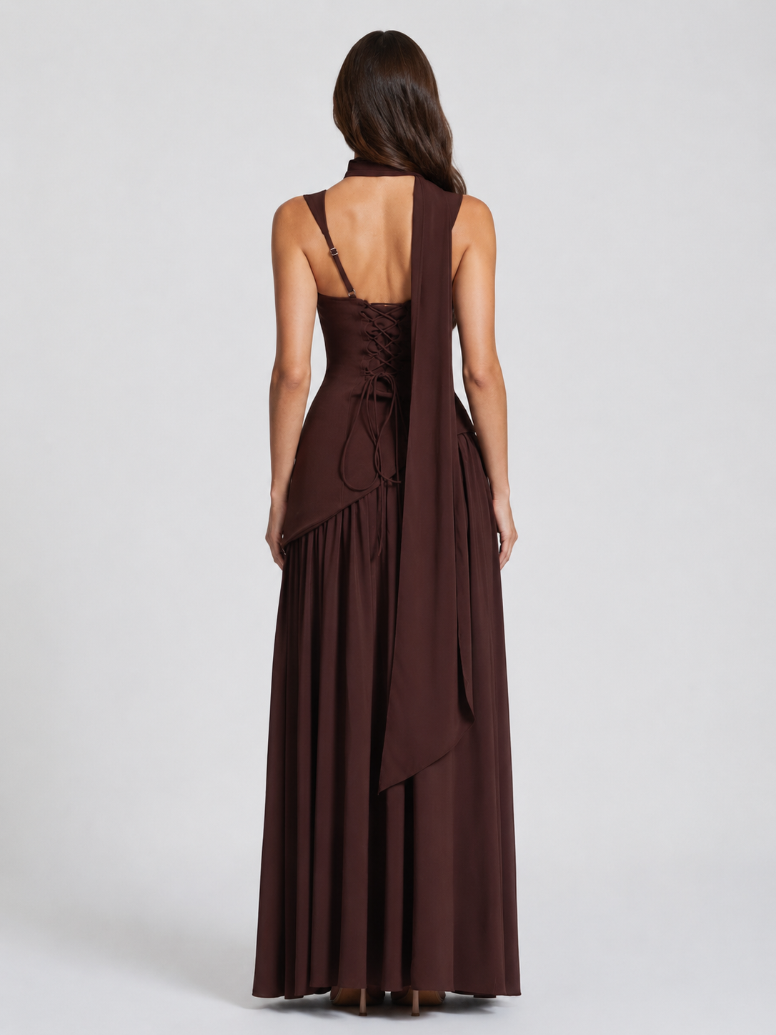 Dorvelli | Women's Maxi Dress – Draped