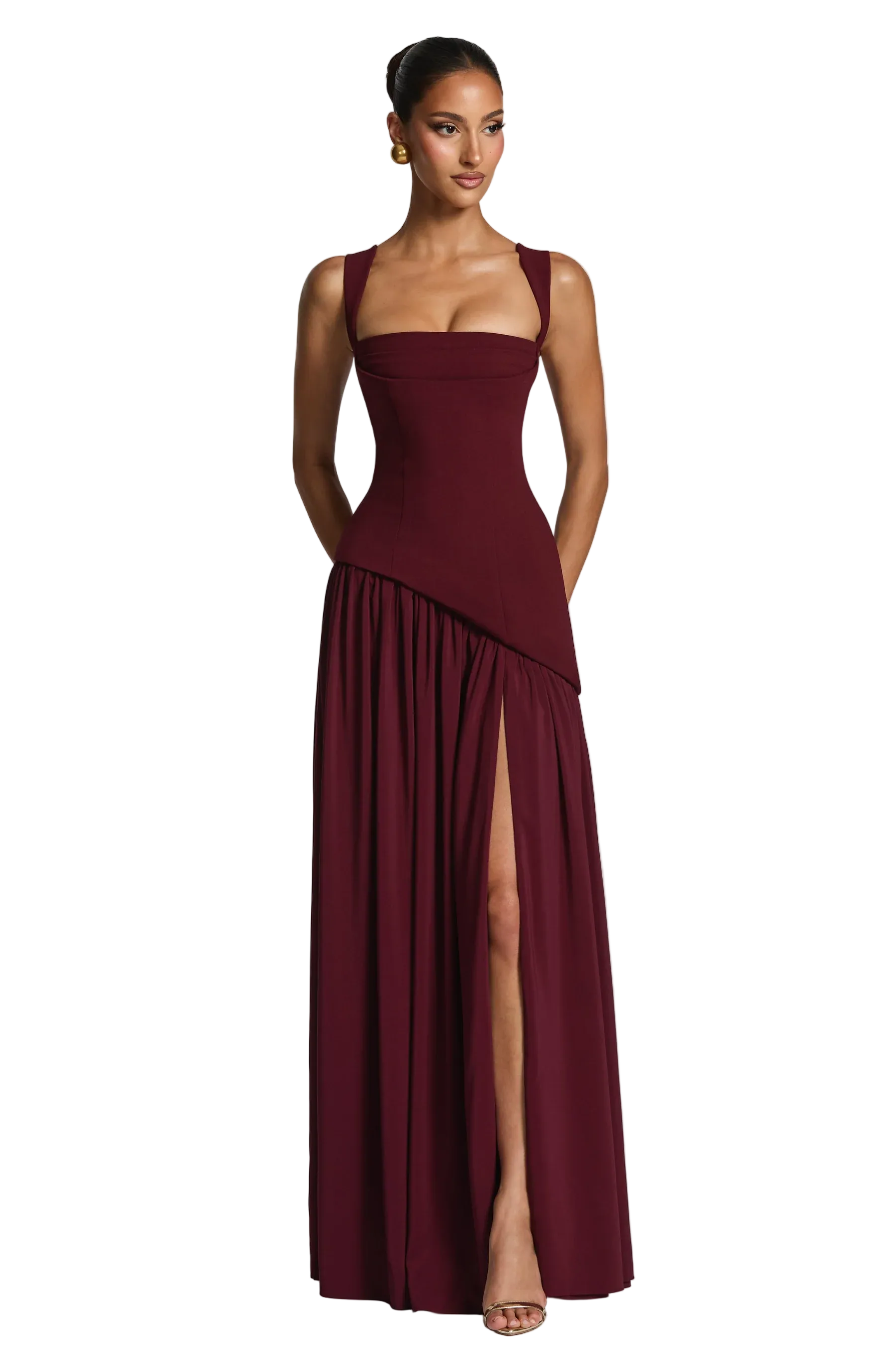 Dorvelli | Women's Maxi Dress – Finish Adjustable Straps