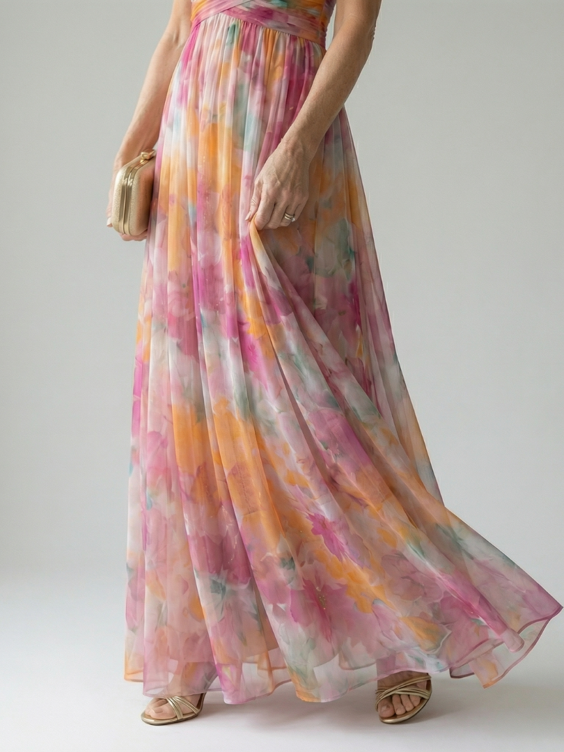 Dorvelli | Women's Maxi Dress – Soft Wrap