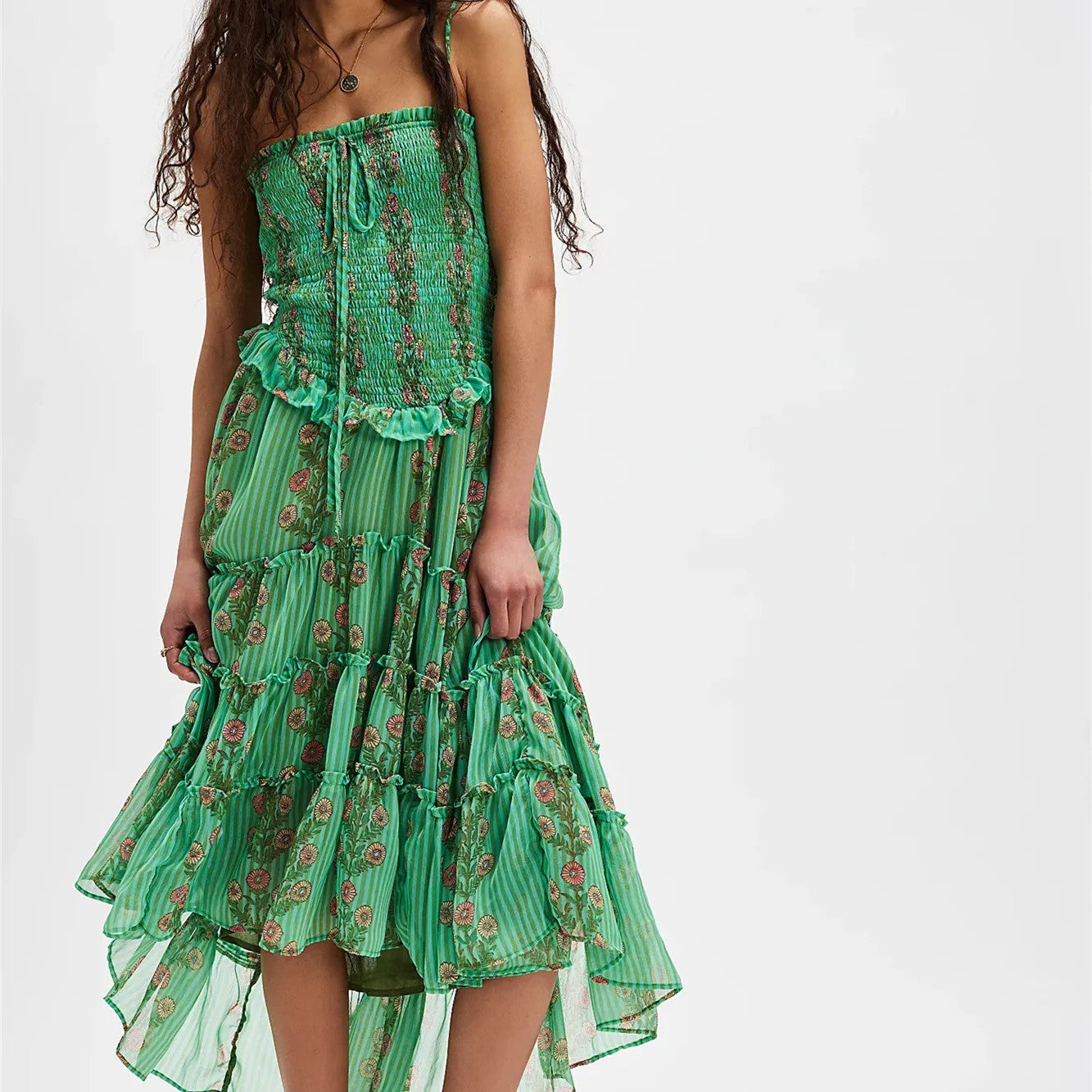 Dorvelli | Women's Midi Dress – Amalfi Floral