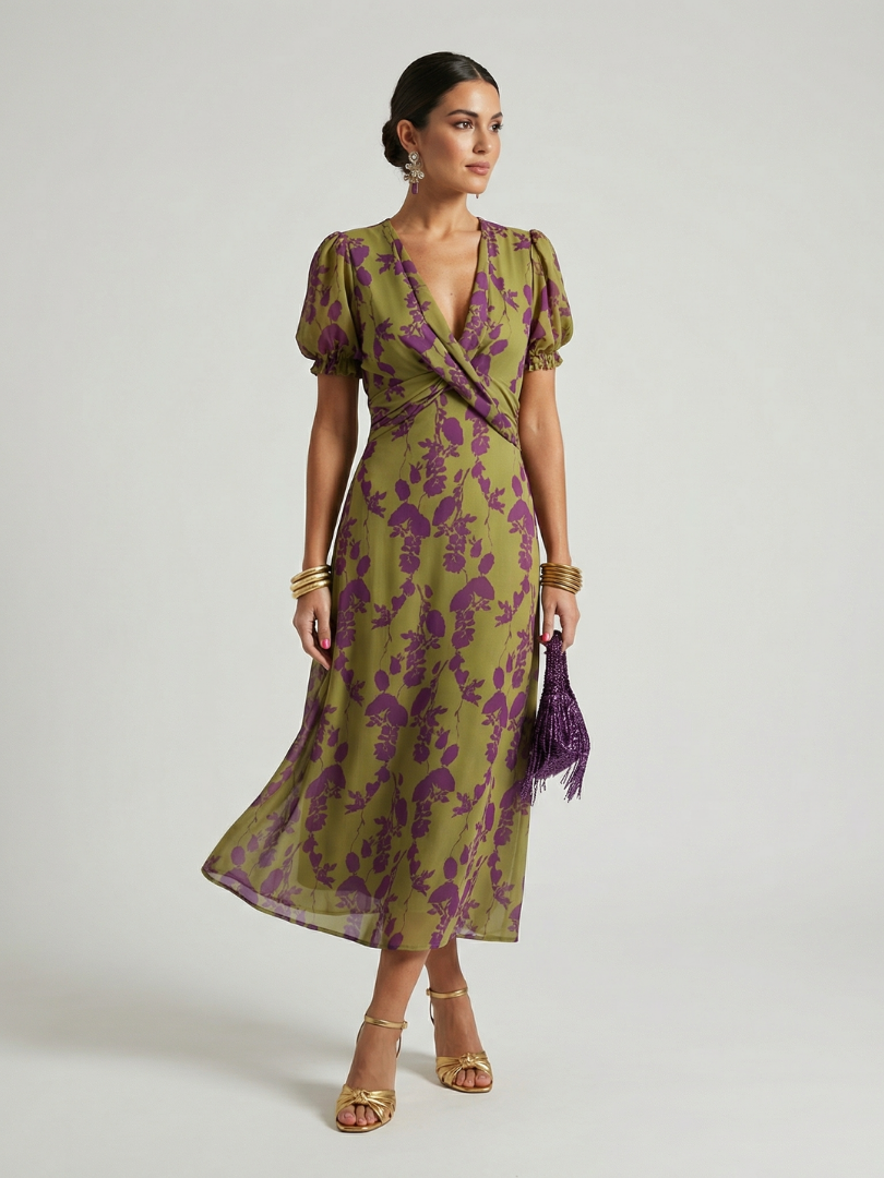 Dorvelli | Women's Midi Dress – Relaxed