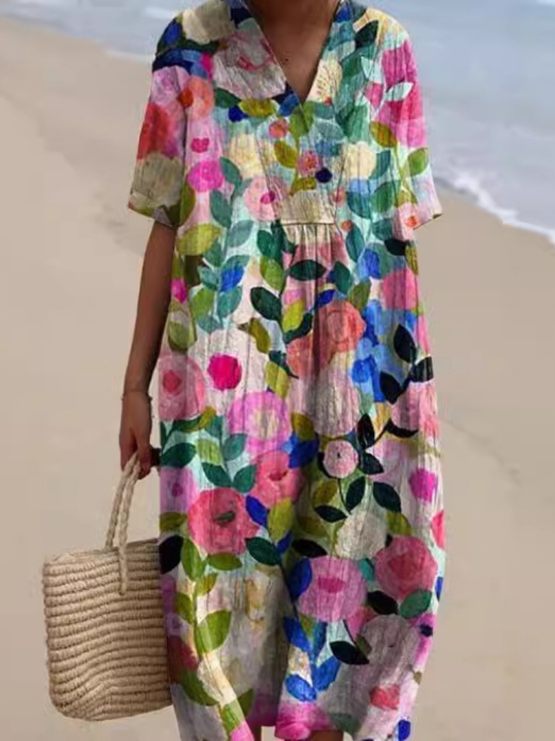 Dorvelli | Women's Midi Dress – Summer