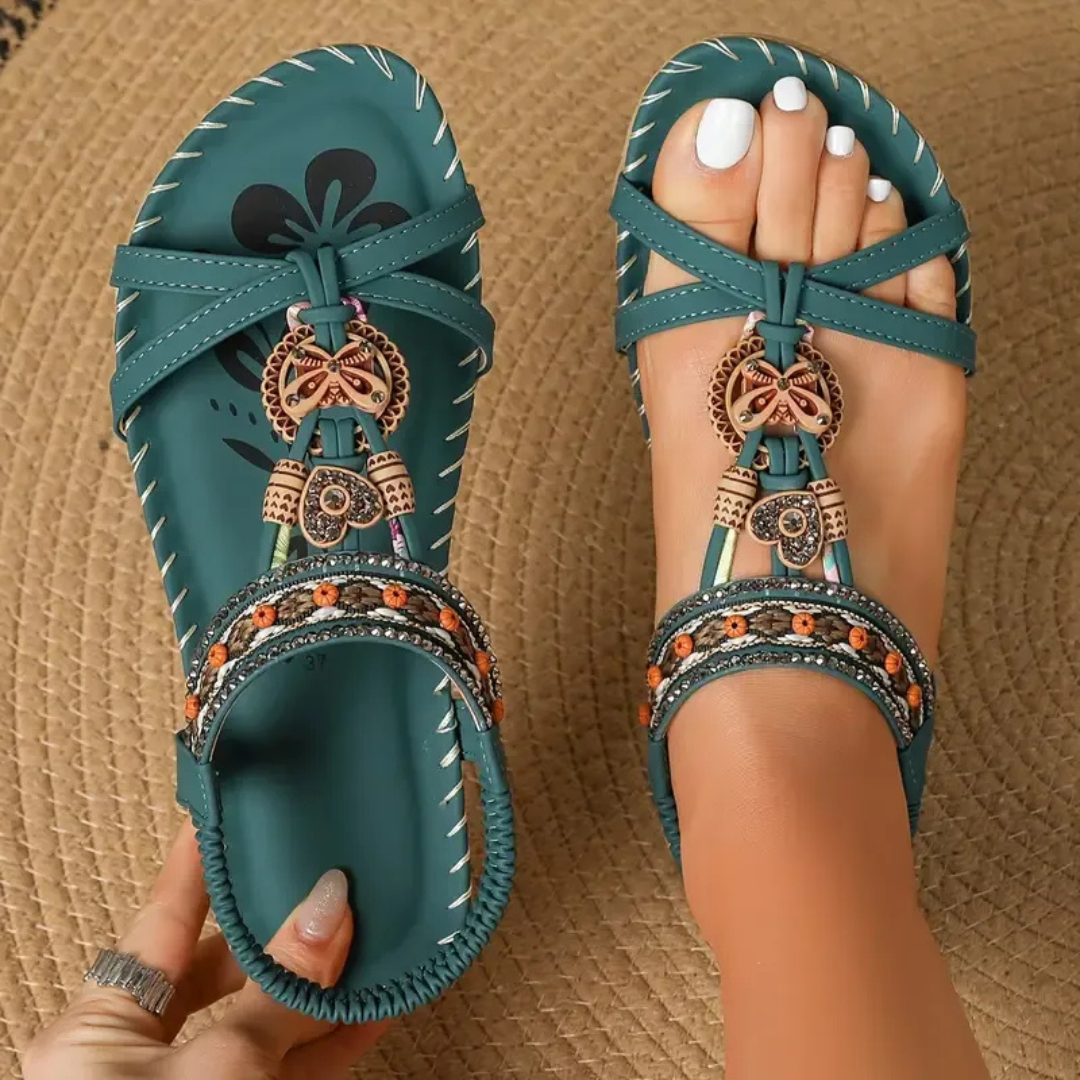 Dorvelli | Women's Sandals – Flat Strap Summer