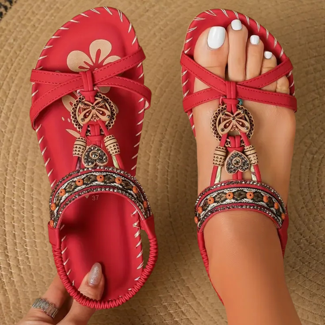 Dorvelli | Women's Sandals – Flat Strap Summer