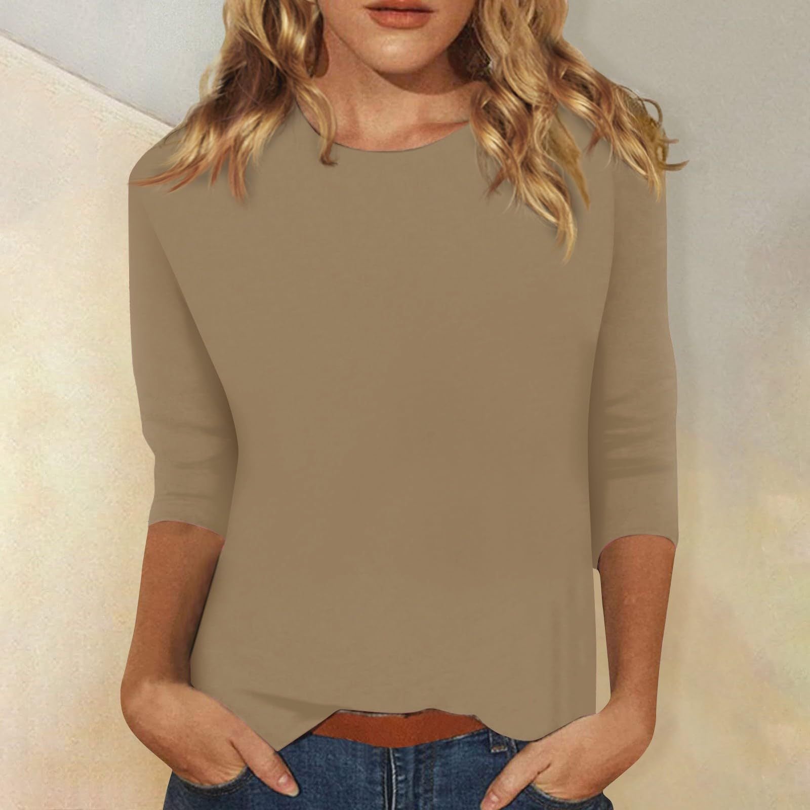 Dorvelli | Women's Top – Round Neck Quarter
