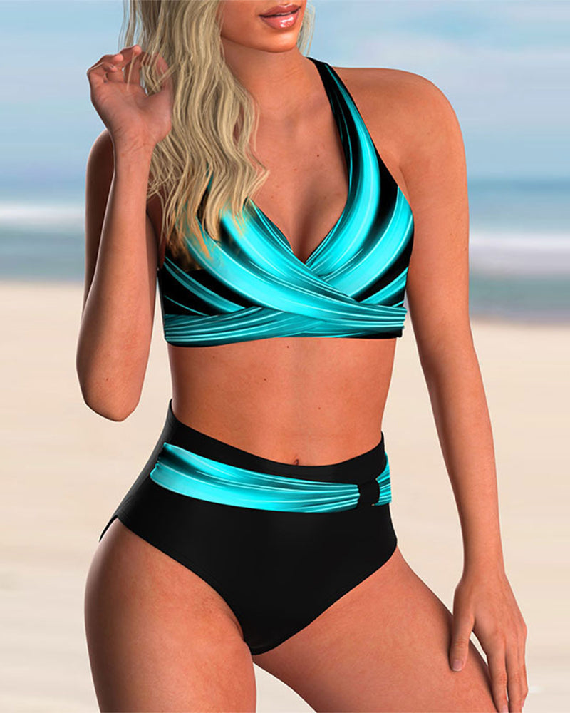 Dorvelli | Women's Two-Piece Set – Sandra Halter Neck