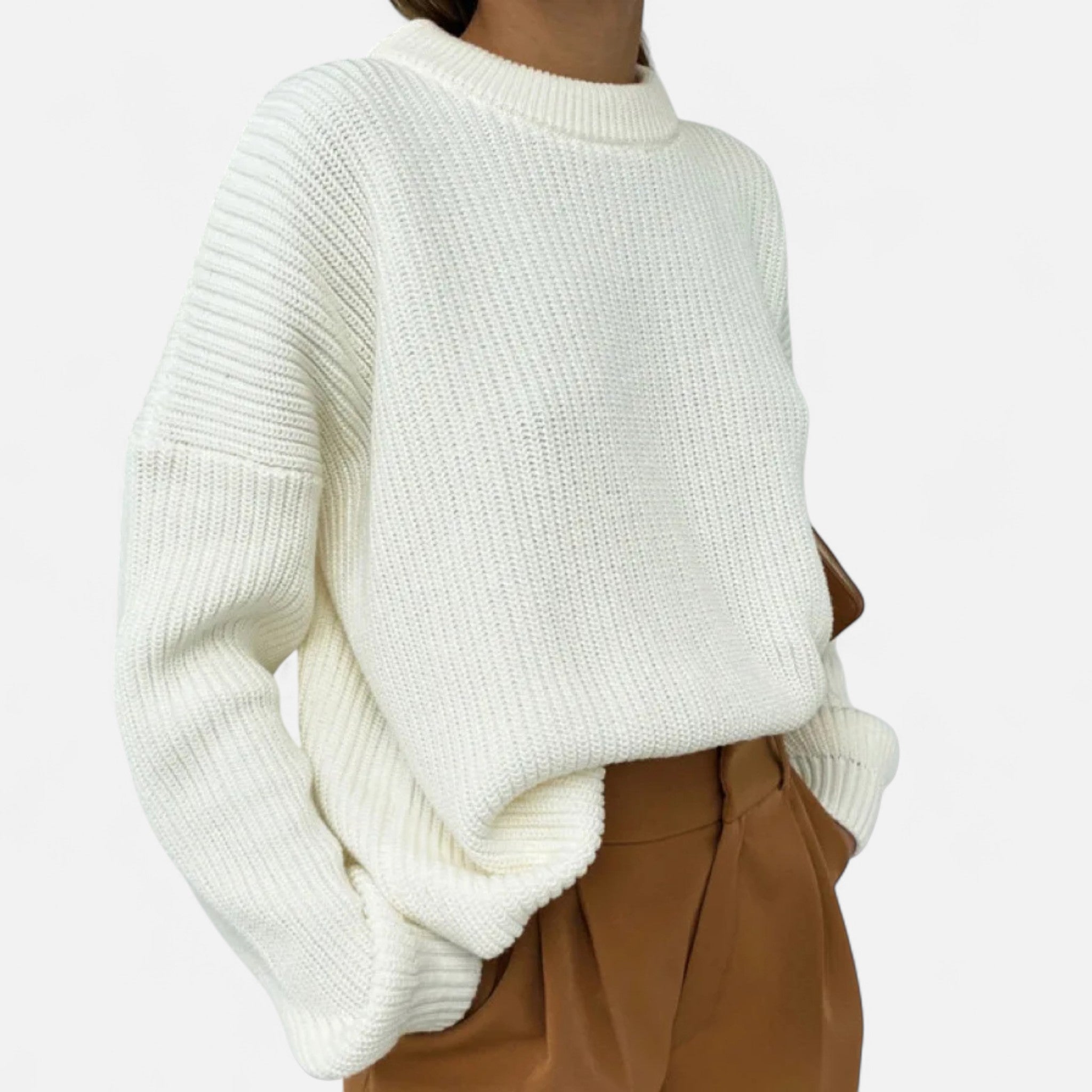 Dorvelli | Women’s Knitted Sweater – Classic Everyday Style