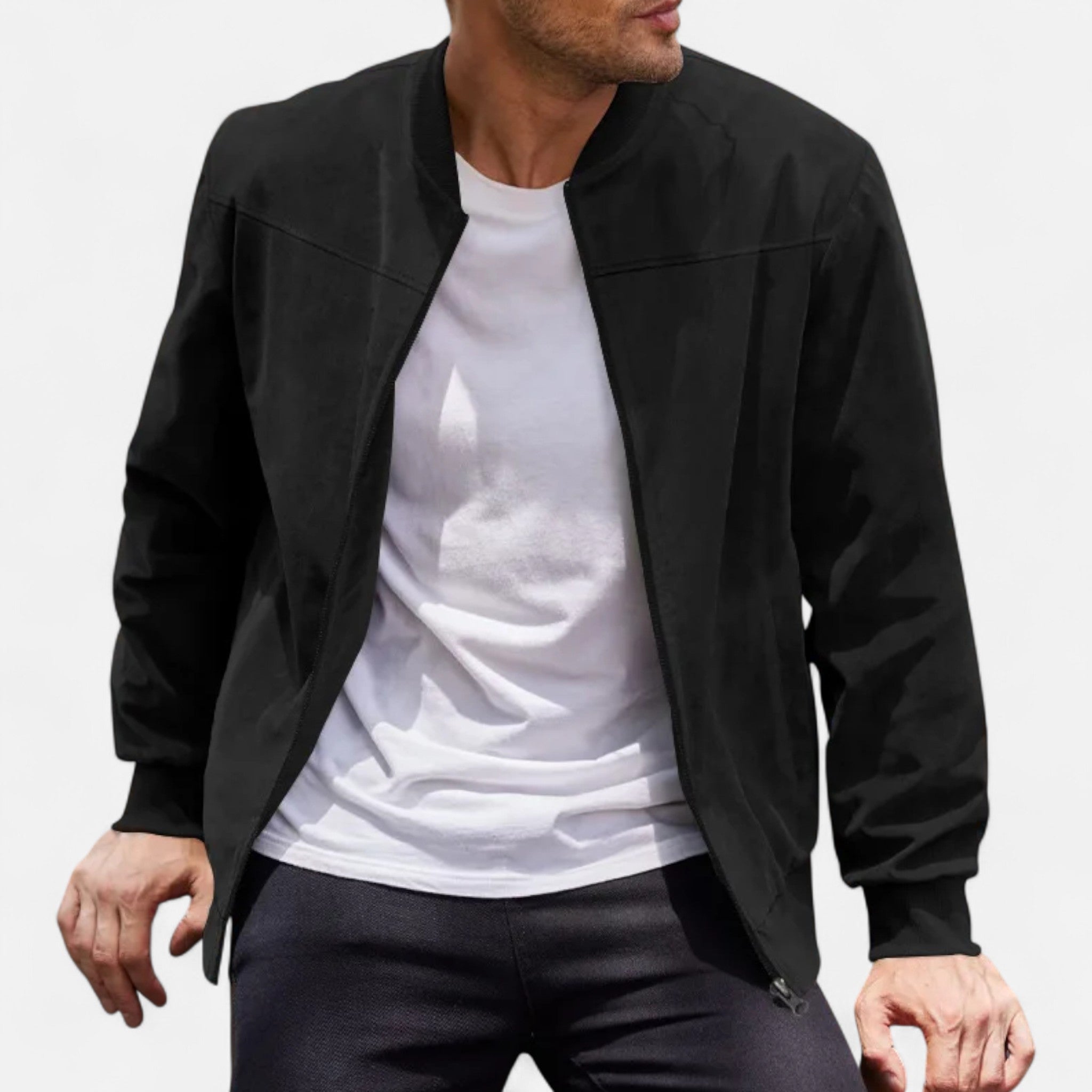 Dorvelli | Men’s Suede Aviator Jacket – Heritage Flight Style