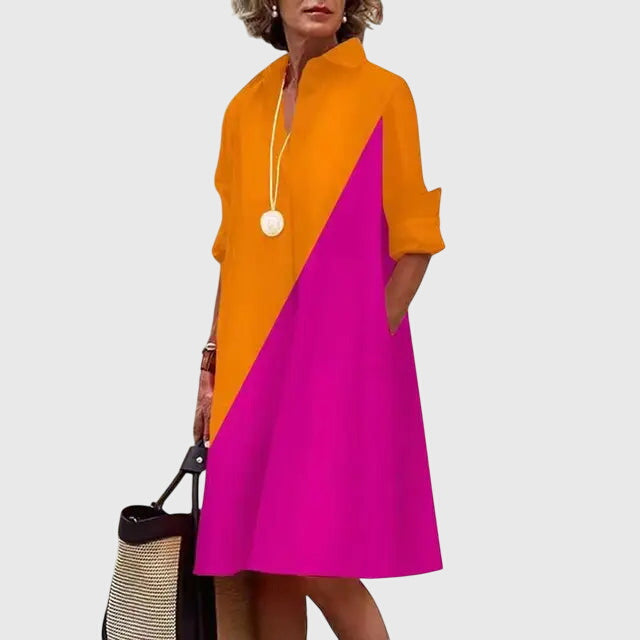 Dorvelli | Women's Midi Dress – Paige Elegant Pockets