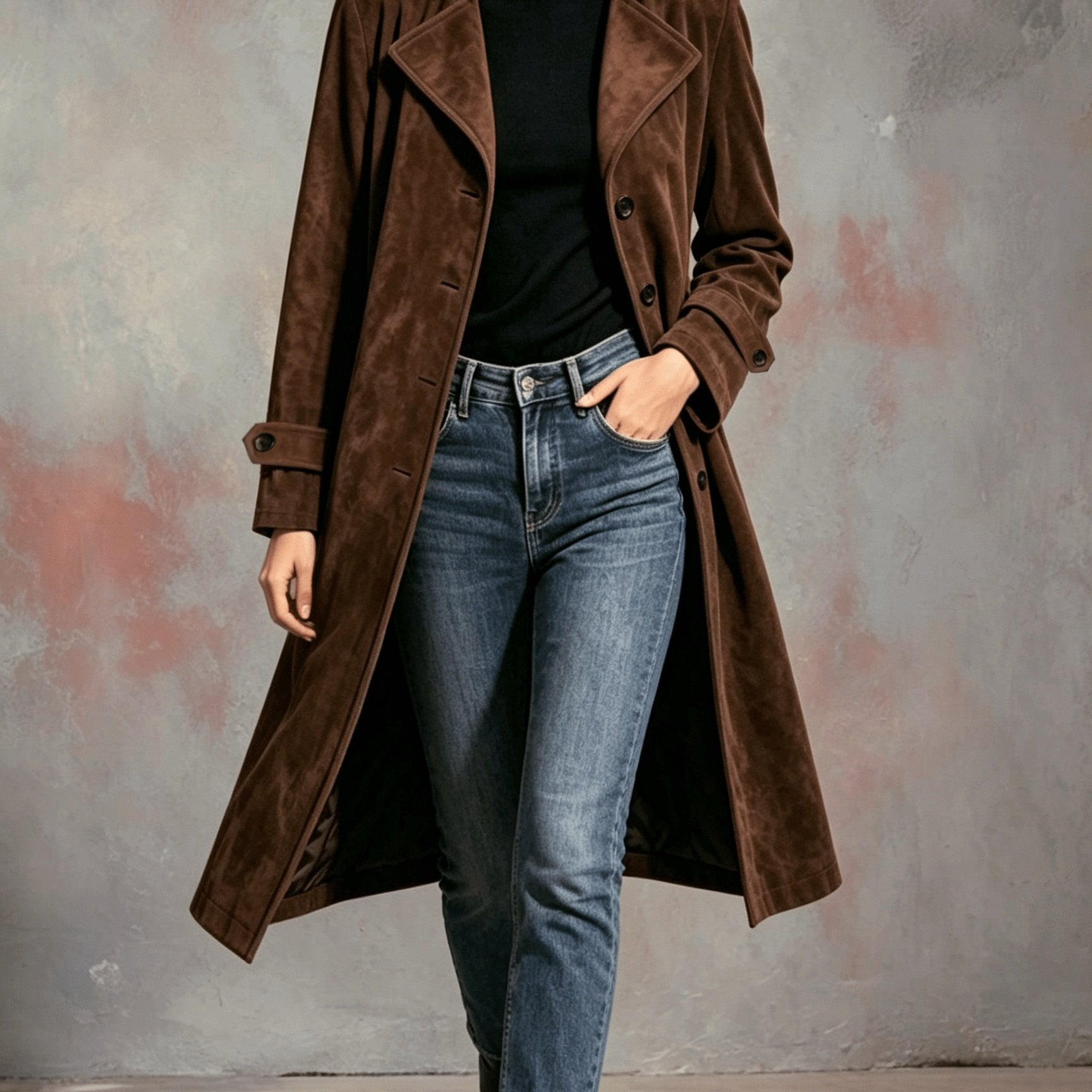 Women's Belted Coat