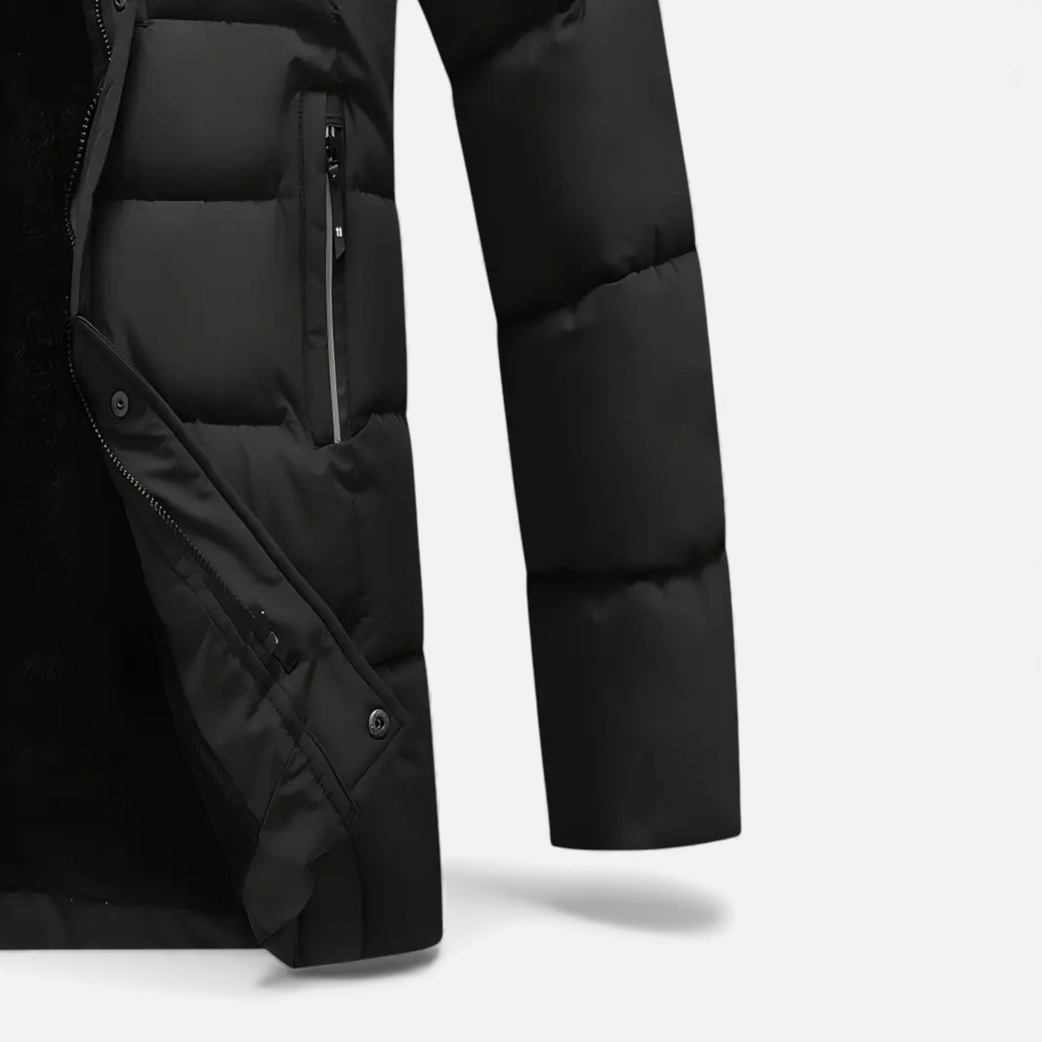 Dorvelli | Men’s Long Coat – Stand-Collar Winter Classic