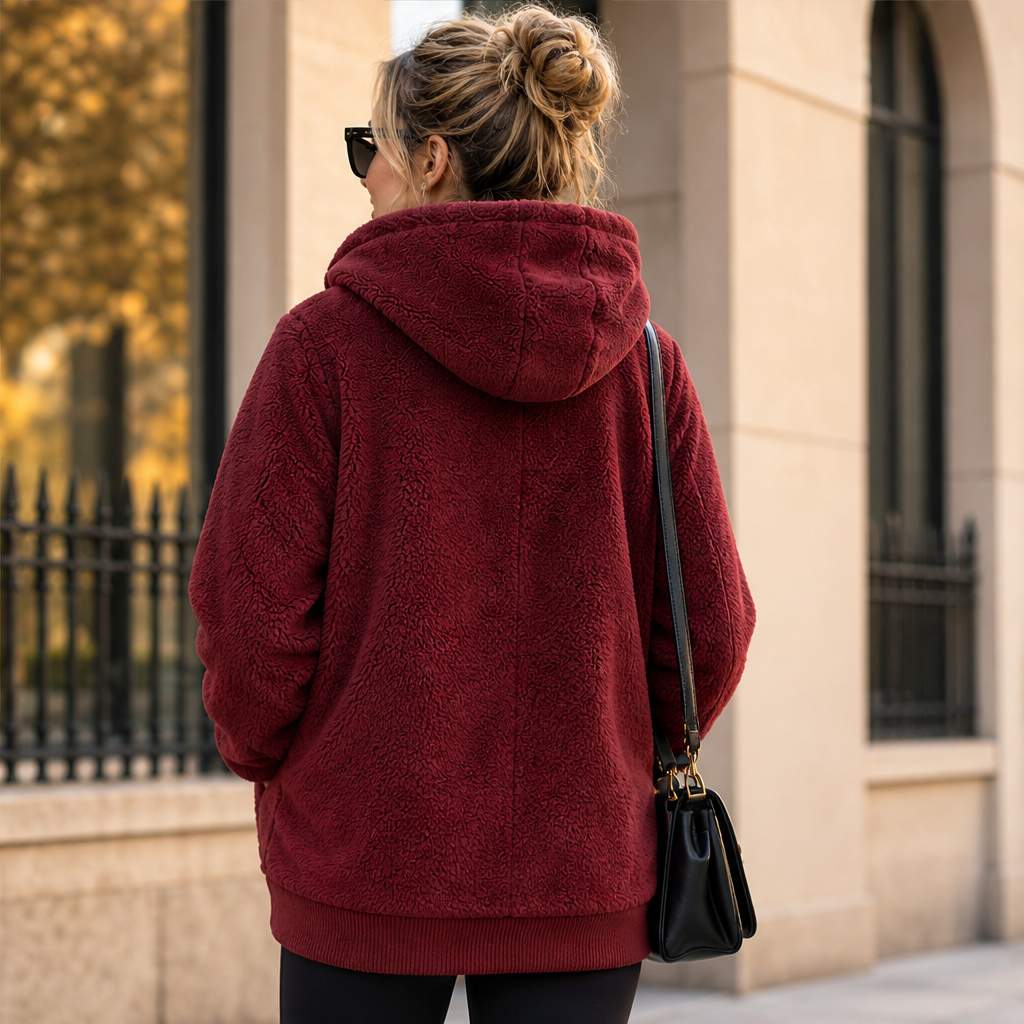 Ellery Babywearing Hoodie – Dual Side Zip Carrier Panel Long Sleeve