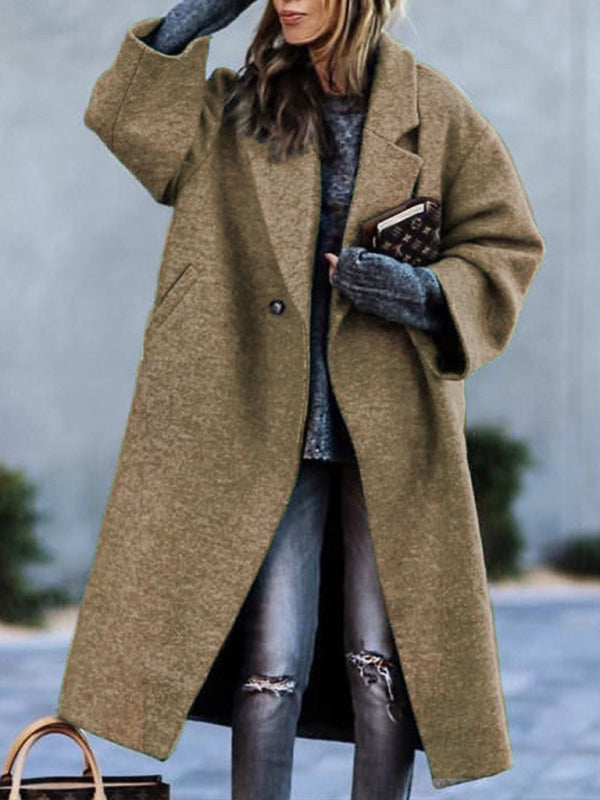 Genevieve Longline Textured Coat