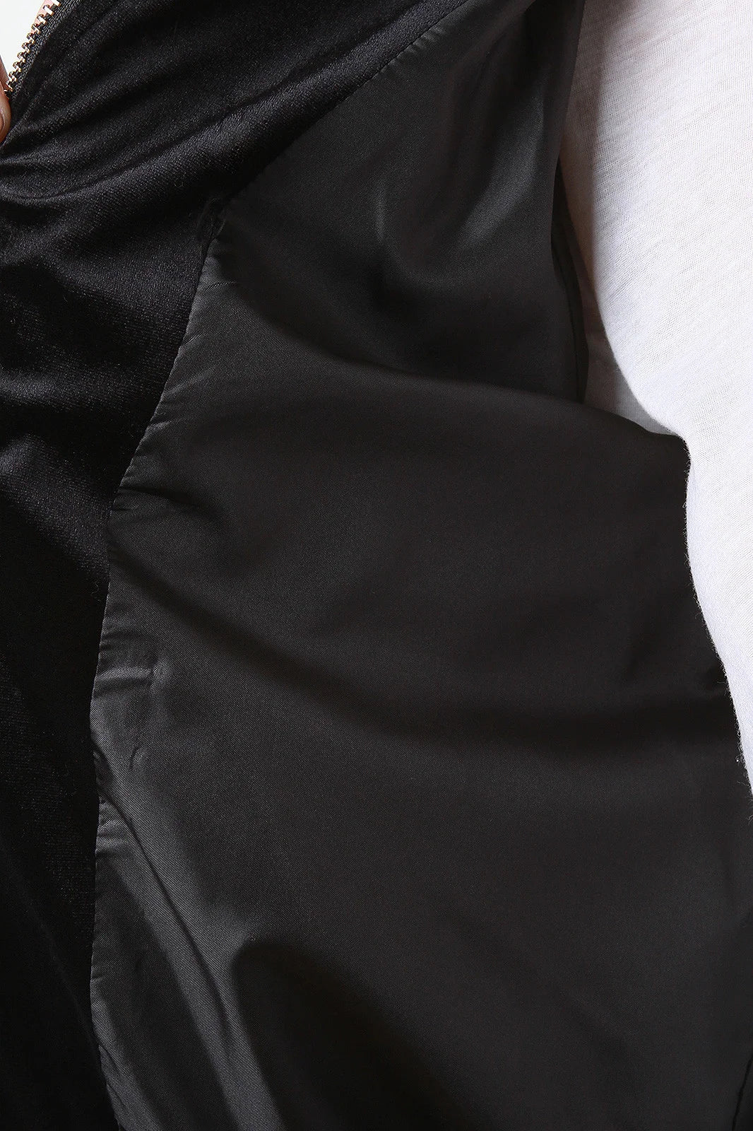 Giselle Regular Fit Bomber Jacket – Long Sleeves Tailored Outerwear Panels | Dorvelli