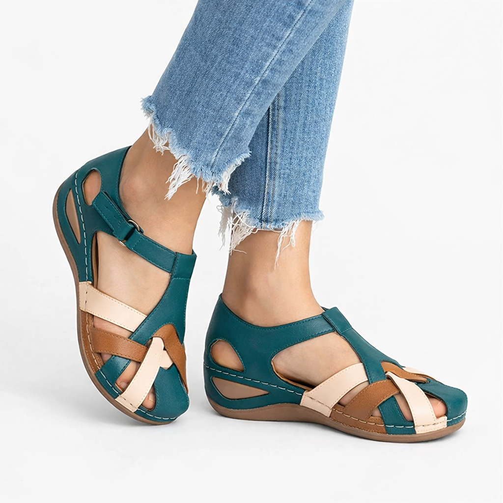 Dorvelli | Women's Sandals – Comfort Leather Wedge