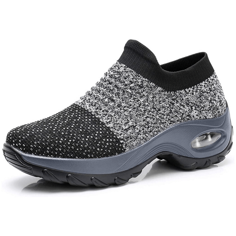 Dorvelli | Women’s Trainers – Slip-On Knit Cushioned Sole