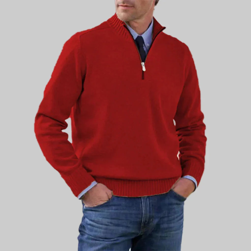 Men's Half Zip Jumper