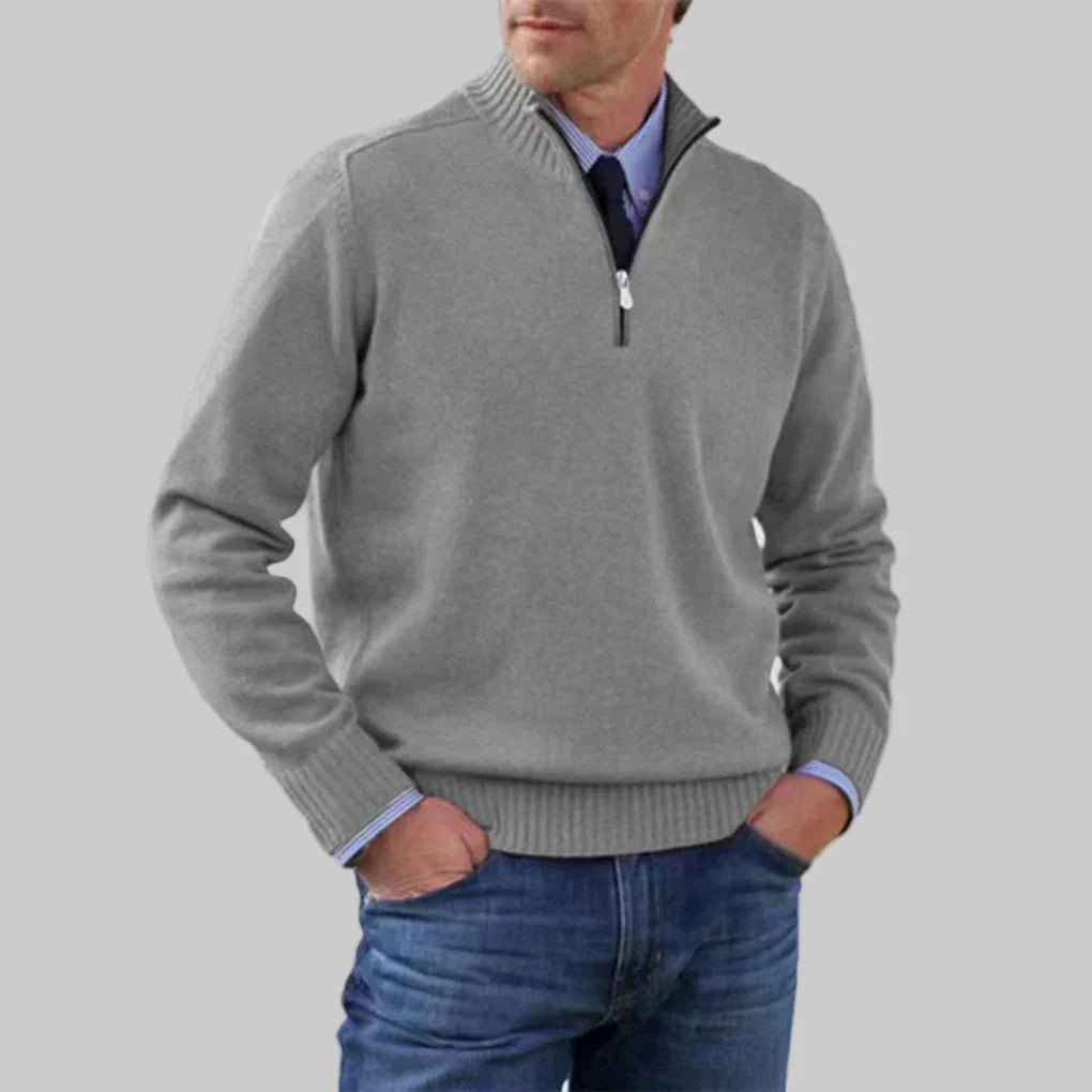 Men's Half Zip Jumper