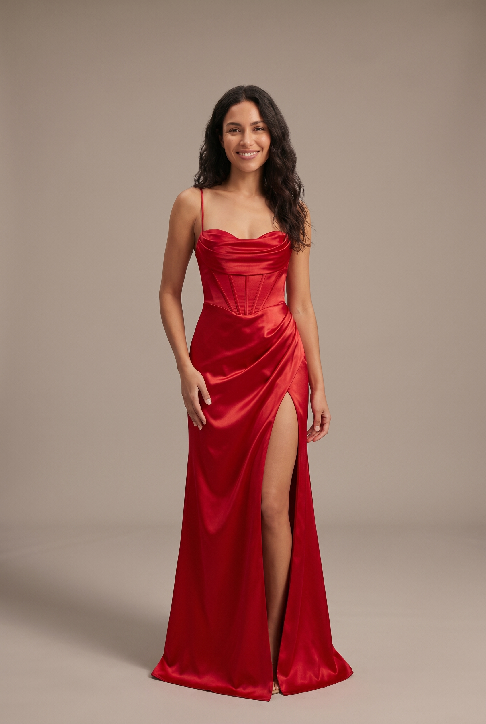 Dorvelli Waterfall Maxi in Red