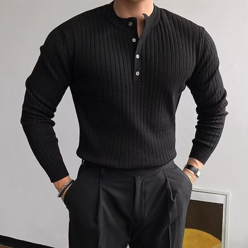 Men's Henley Jumper