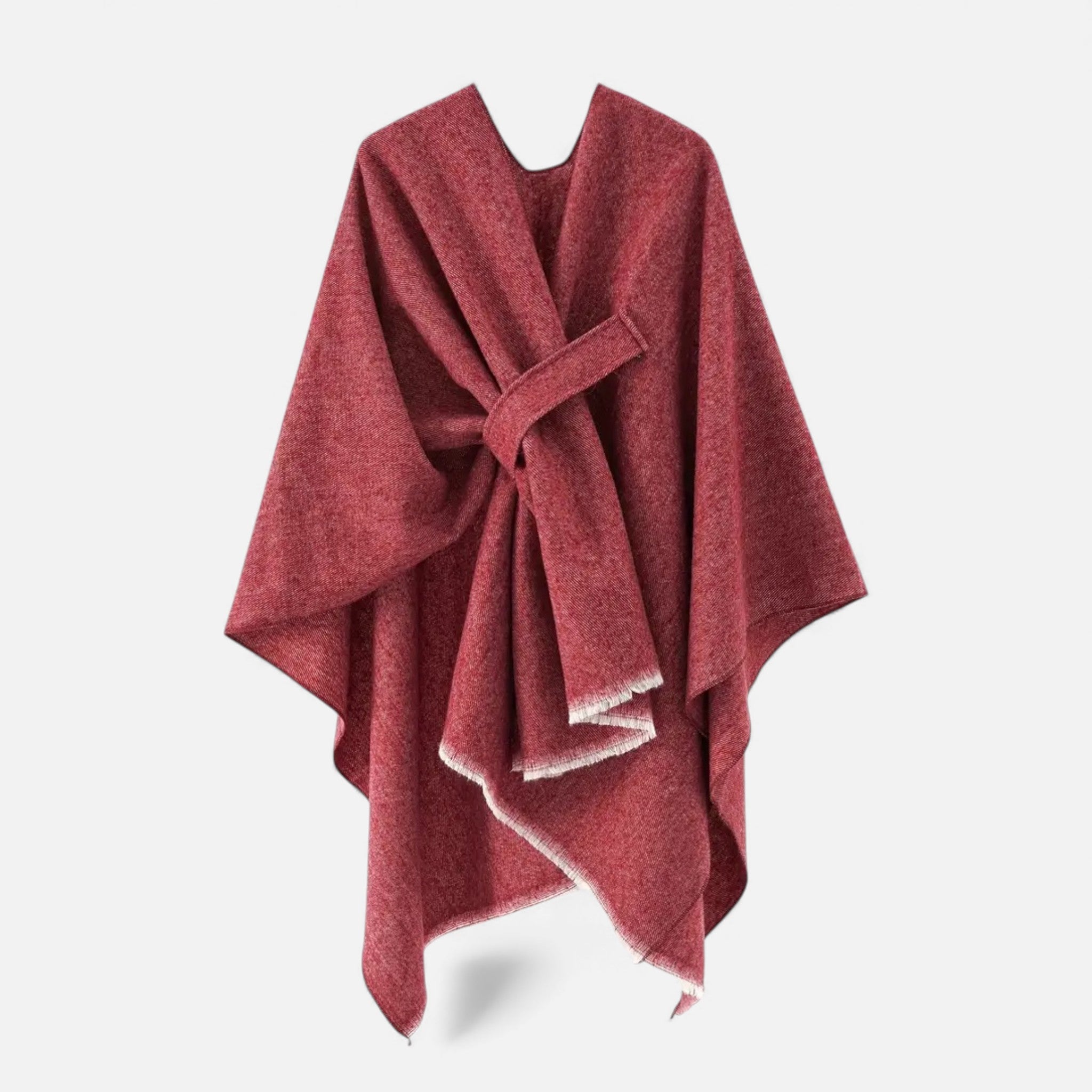 Dorvelli | Women’s Plus-Size Cardigan Shawl – Asymmetrical V-Neck Design