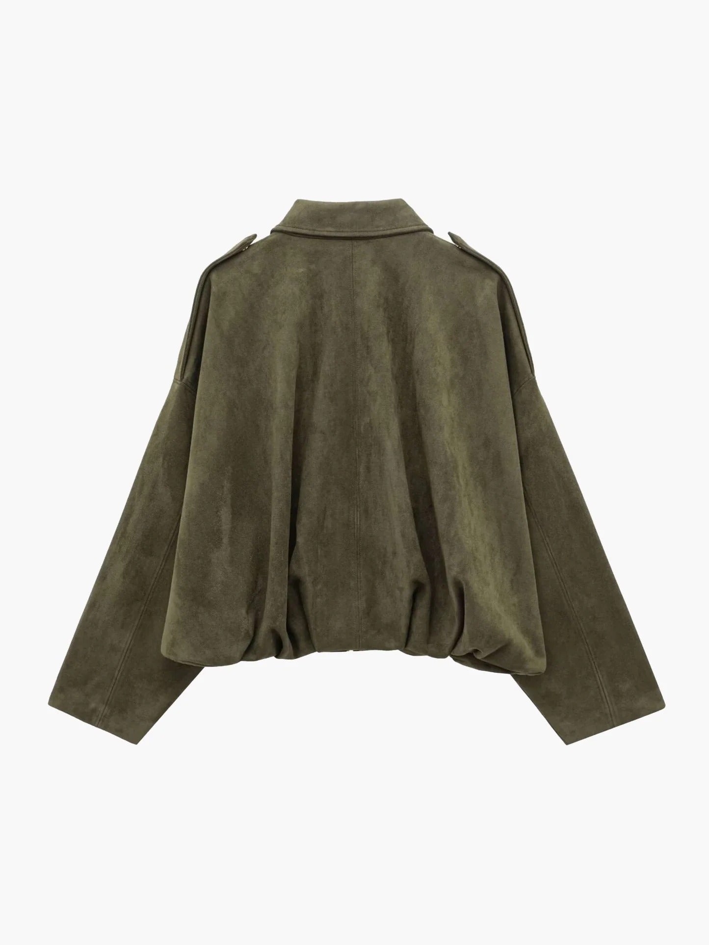 Women's Cropped Bomber Jacket