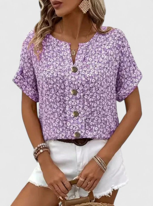 Dorvelli | Women's Top – Sabine Elegant Floral