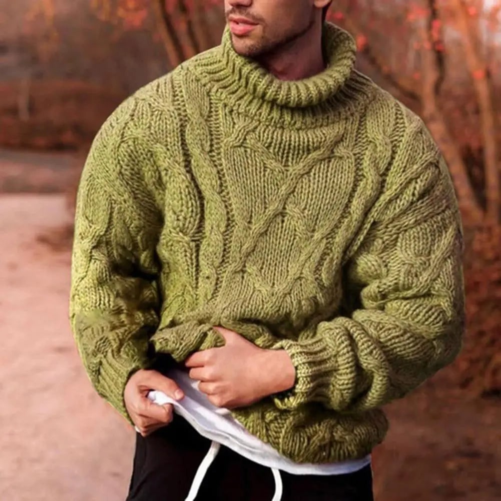 Men’s Chunky Cable Jumper