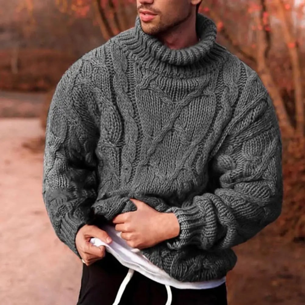 Men’s Chunky Cable Jumper
