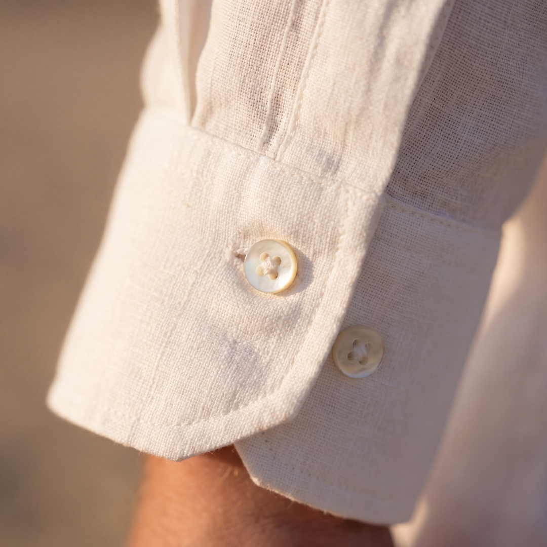 Dorvelli | Men's Shirt – Linen Long Sleeve Casual