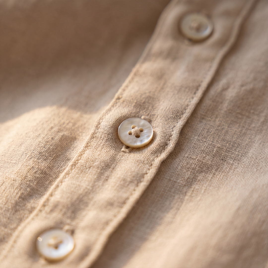 Dorvelli | Men's Shirt – Linen Long Sleeve Casual